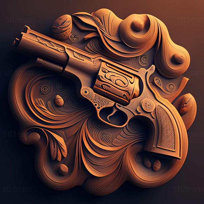 3D model Gun.Smoke game (STL)